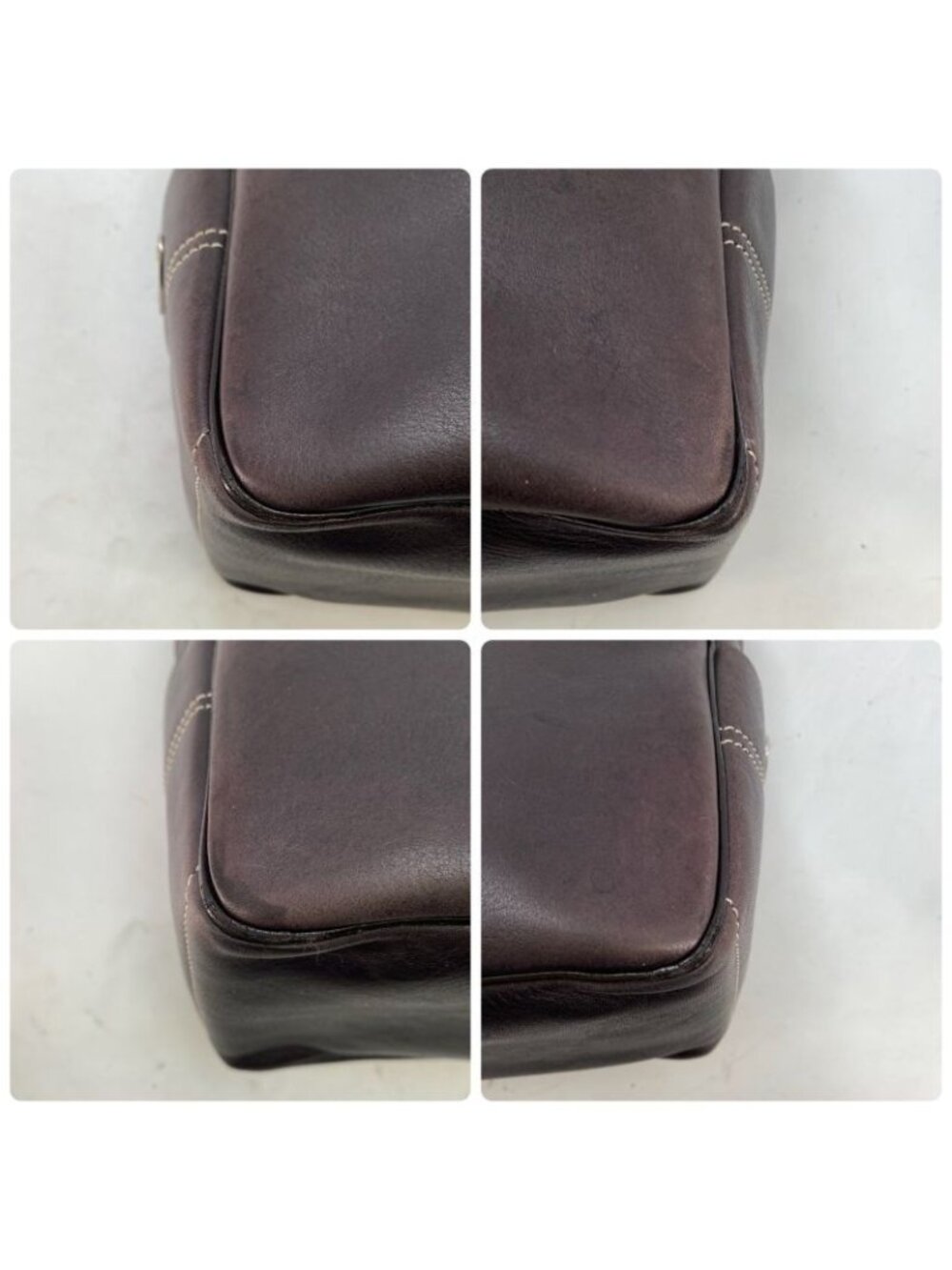 Celine Hand Tote Boogie Leather Brown Formal - Picture 6 of 16